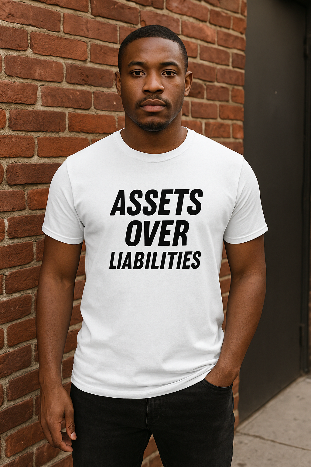 Wealth Code Tee- Assets Over Liabilities